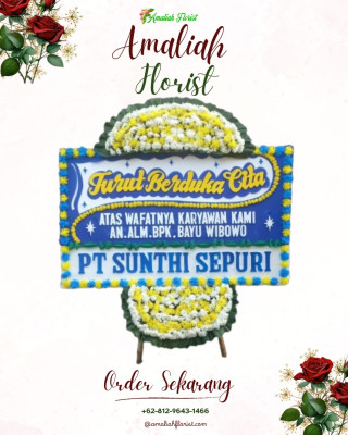 Papan Bunga Duka di Tanjung Selamat