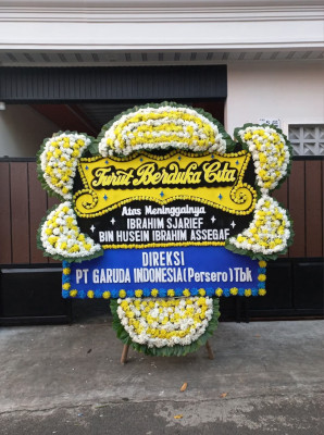 Papan Bunga Duka di Tanjung Selamat