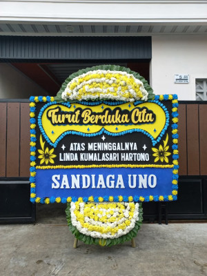 Papan Bunga Duka di Tanjung Selamat